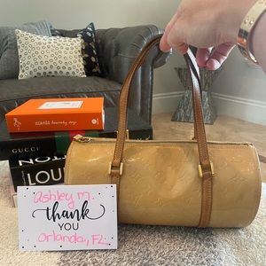 Louis Vuitton vernis monogram Bedford bag